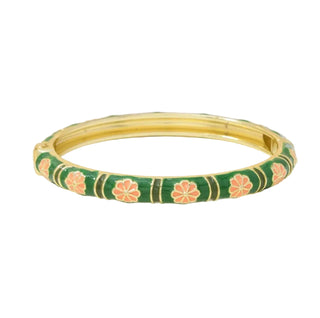Bracelet vert & orange