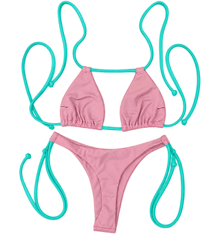 Bikini Blush (rose) - Etape 1 : choisis ta lanière