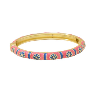 Bracelet corail et bleu