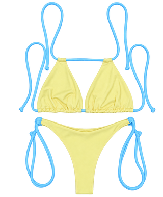 Bikini Butter (jaune) - Etape 1 : choisis ta lanière