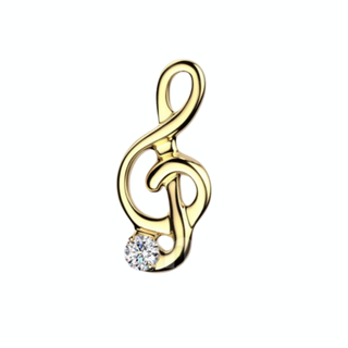 Piercing note de musique - Titane