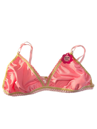 Haut de maillot de bain rose