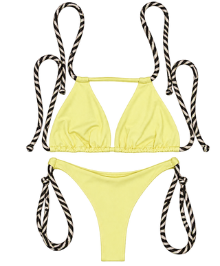 Bikini Butter (jaune) - Etape 1 : choisis ta lanière