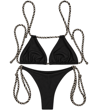 Bikini Onyx (noir) - Etape 1 : choisis ta lanière
