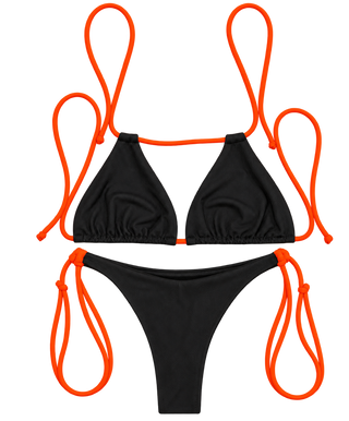 Bikini Onyx (noir) - Etape 1 : choisis ta lanière