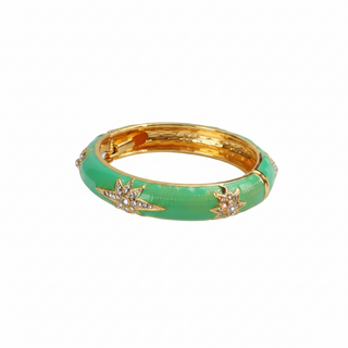 Bracelet étoile verte