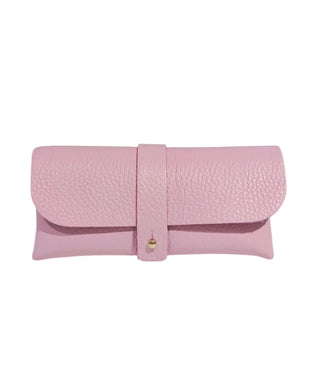 Étui à lunettes rose