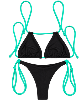 Bikini Onyx (noir) - Etape 1 : choisis ta lanière