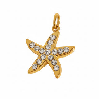Charms étoile de mer strass