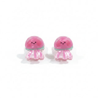 2 pinces méduse rose