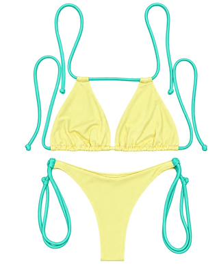 Bikini Butter (jaune) - Etape 1 : choisis ta lanière