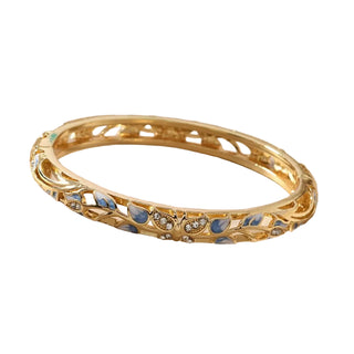 Bracelet papillon bleu