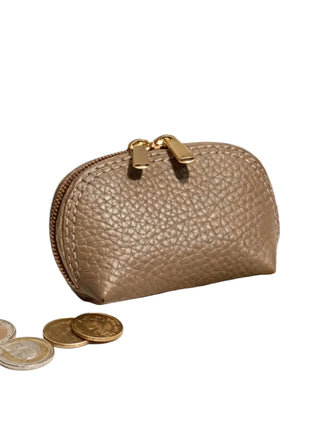 Porte monnaie beige