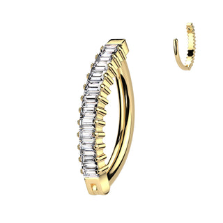 Piercing Demi Lune - Titane