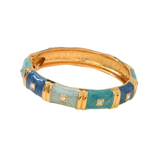 Bracelet carré bleu