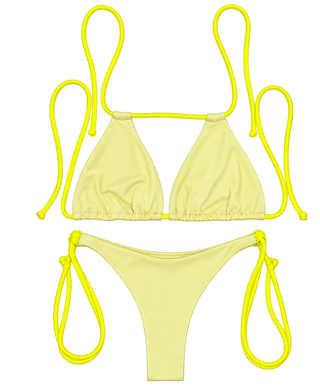 Bikini Butter (jaune) - Etape 1 : choisis ta lanière