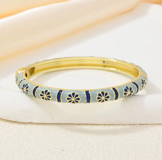 Bracelet bleu ciel et roi
