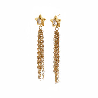 Boucles étoiles et chaînes - acier