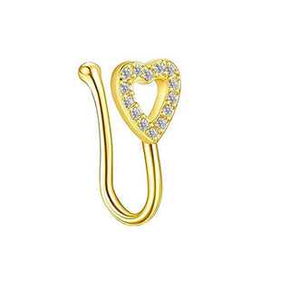 Faux piercing coeur - narine