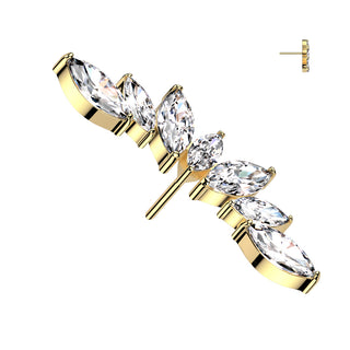 Piercing Marquise XXL - Titane