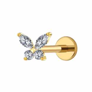 Piercing Papillon S - Titane
