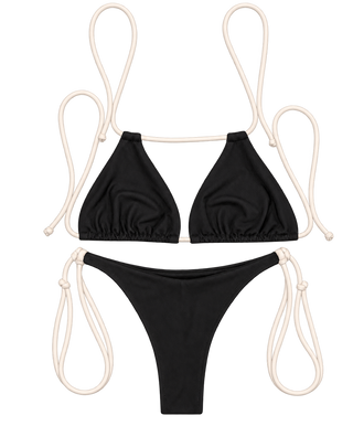 Bikini Onyx (noir) - Etape 1 : choisis ta lanière