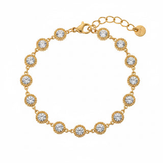 Bracelet rond blanc