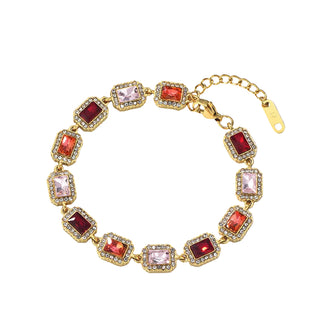 Bracelet coussins multi - Acier