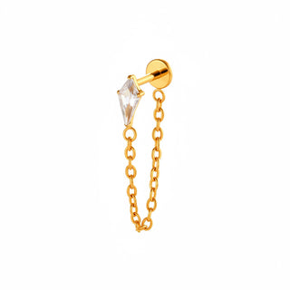 Piercing chaînette Losange - Titane
