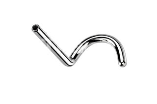 Piercing Double Strass Goutte - Titane
