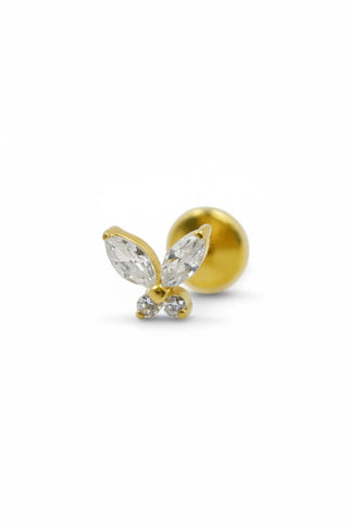 Piercing coeur XS - Titane