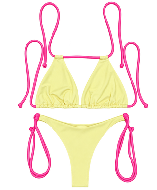 Bikini Butter (jaune) - Etape 1 : choisis ta lanière