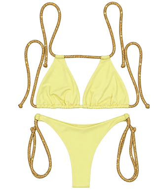 Bikini Butter (jaune) - Etape 1 : choisis ta lanière