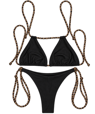 Bikini Onyx (noir) - Etape 1 : choisis ta lanière