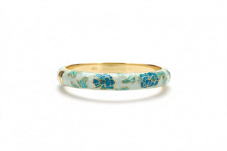 Bracelet lotus bleu