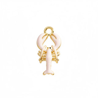 Charms homard blanc