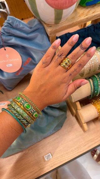 Bracelet Fresque - Vert
