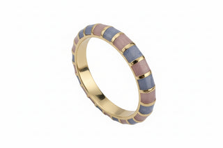 Bracelet Rose et Violet