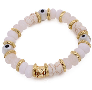 Bracelet œil en cristal de roche