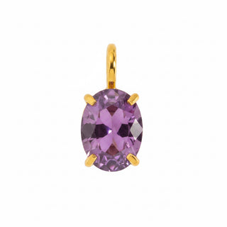 Charms strass violet