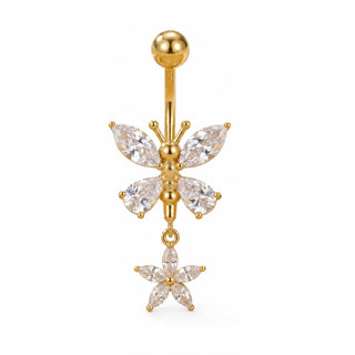 Piercing Papillon - Titane
