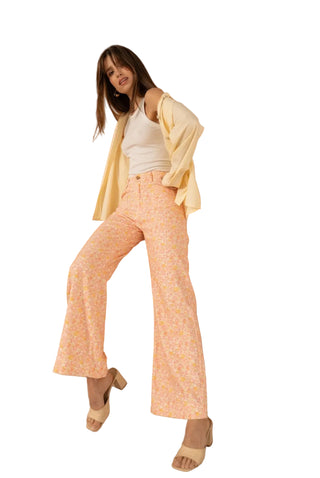 Pantalon imprimé liberty