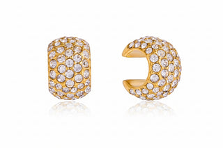 Ear cuff strass XL