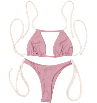 Bikini Blush (rose) - Etape 1 : choisis ta lanière
