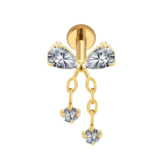 Piercing noeud - Titane