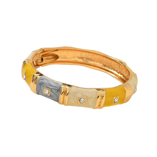 Bracelet carré jaune
