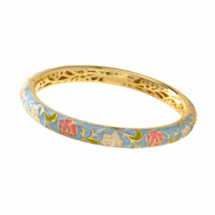 Bracelet bleu lotus