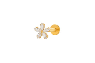 Piercing fleur de cerisier - titane