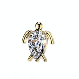 Piercing tortue - Titane