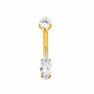 Piercing ovale - Titane
